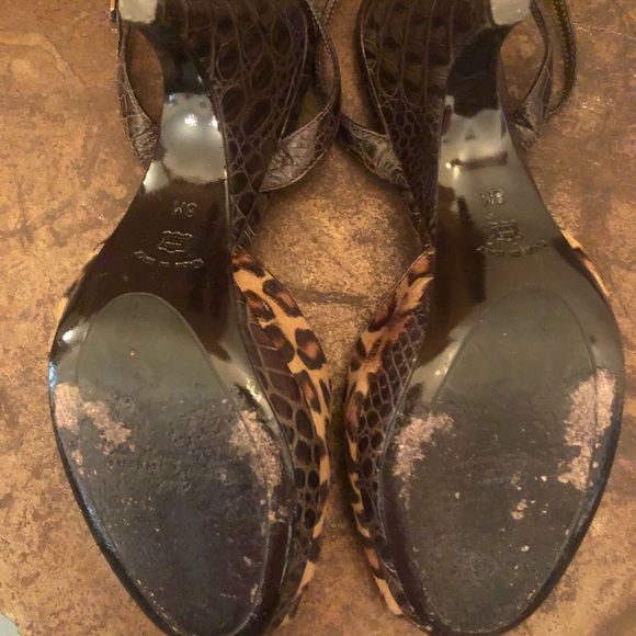 Vintage Couture Donald Pliner 1940’s open toe. - Picture 5 of 6